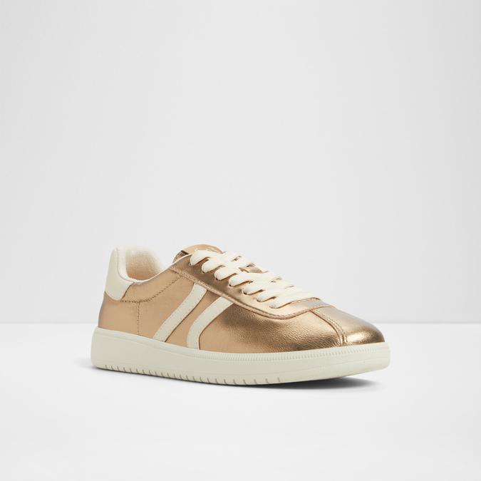 Stylish Gold Athletic Sneakers for Women with Comfortable Everyday Fit