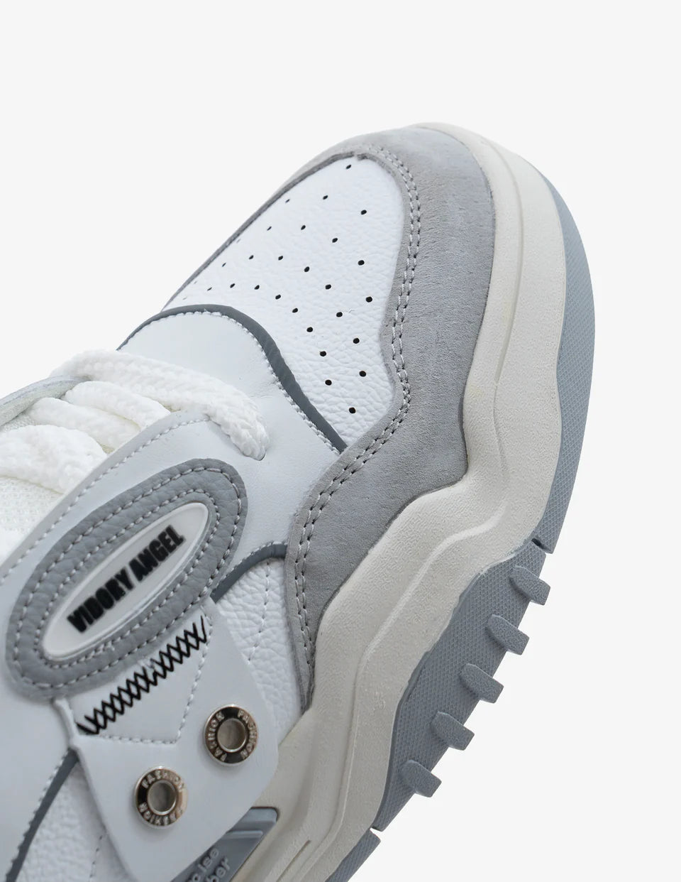 Classic Mid Top Sneakers in Angel Nova Mist Shade Perfect for Casual Smart Streetwear Looks