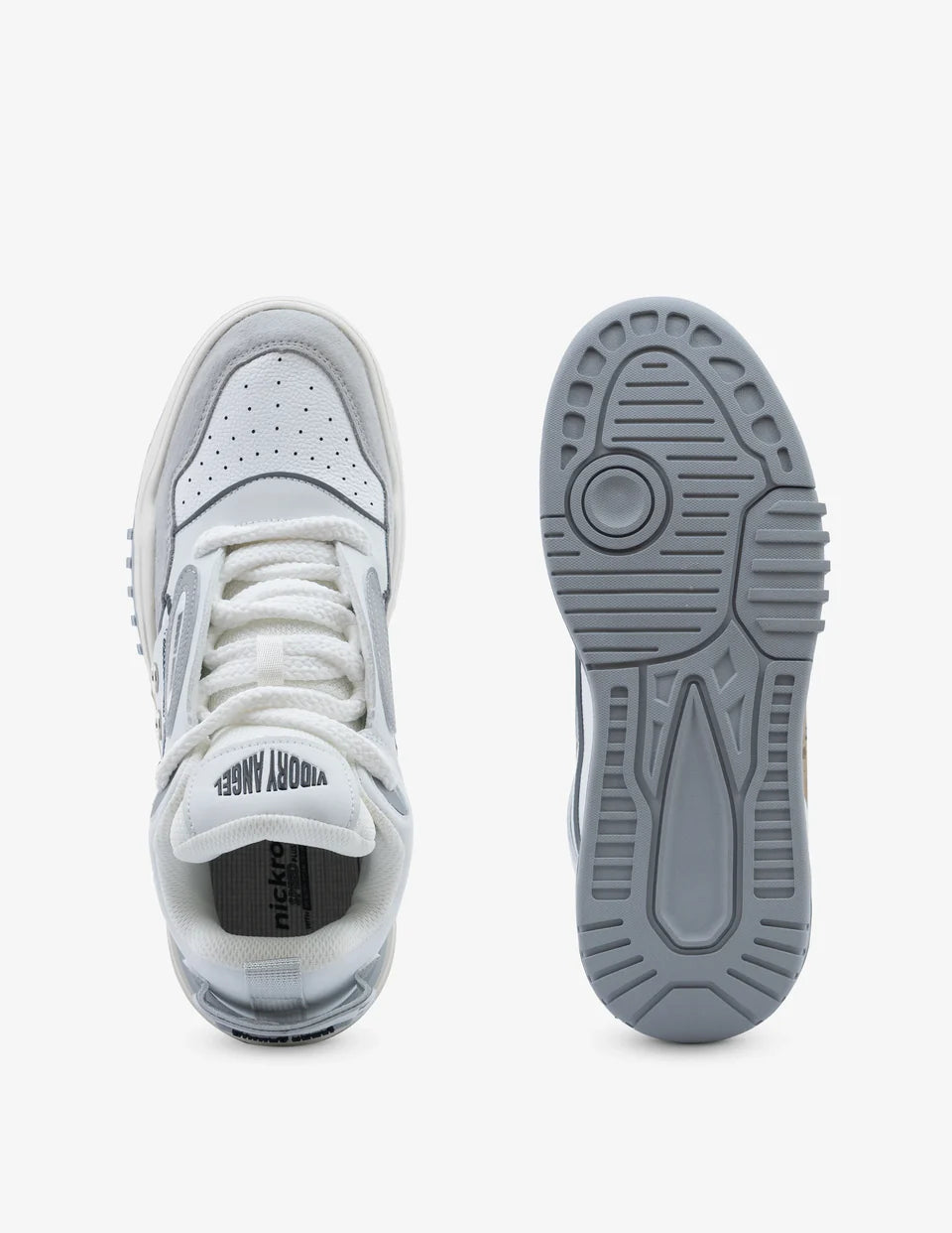 Classic Mid Top Sneakers in Angel Nova Mist Shade Perfect for Casual Smart Streetwear Looks