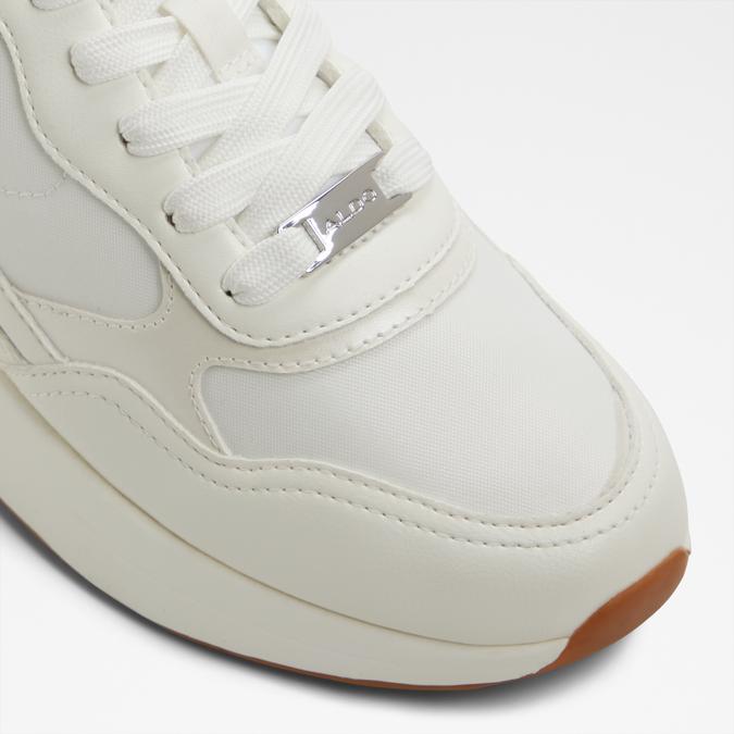Elegant White Wedge Trainers for Women for Walking and Daily Wear