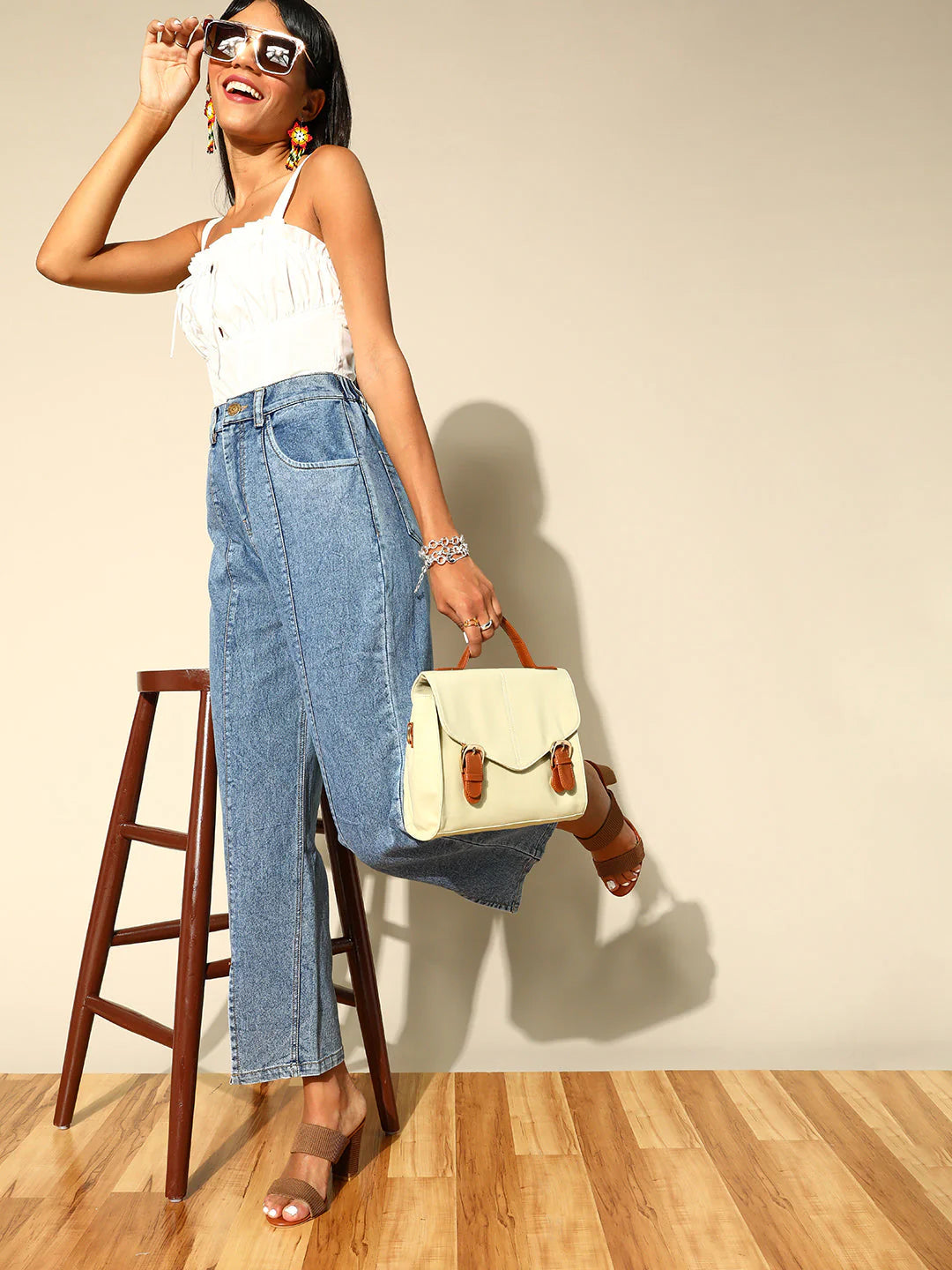 Modern Stunning Blue Regular Fit Stretchable Jeans for Daily Wear