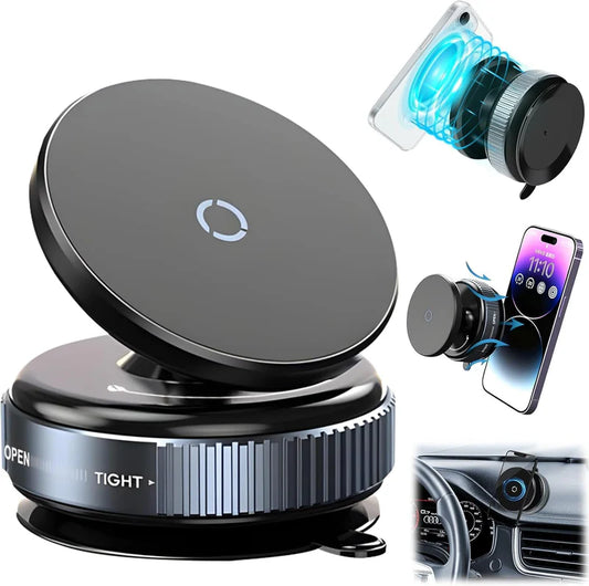 Magsafe Strong Rotatable Suction Phone Holder for Car Shower Gym Includes Magnet Ring