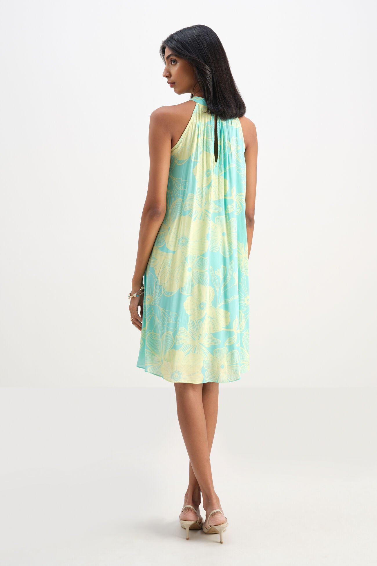 Sophisticated Amber Halter Dress for Women Perfect for Any Occasion