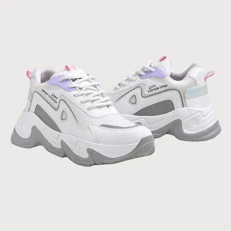 Daily Wear Casual Sports Shoes Sneakers for Women Comfortable and Stylish Footwear