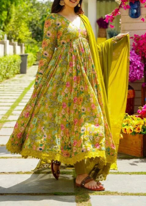 Elegant Jaipur Kurti Set for Weddings and Festivals Perfect Choice