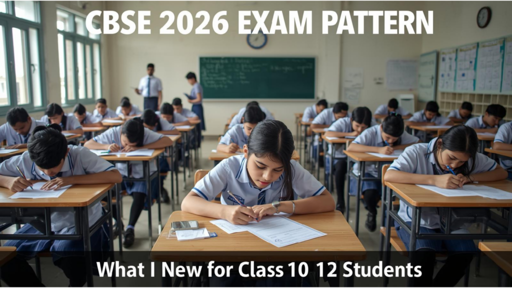 CBSE 2026 Exam Pattern: What’s New for Class 10 & 12 Students